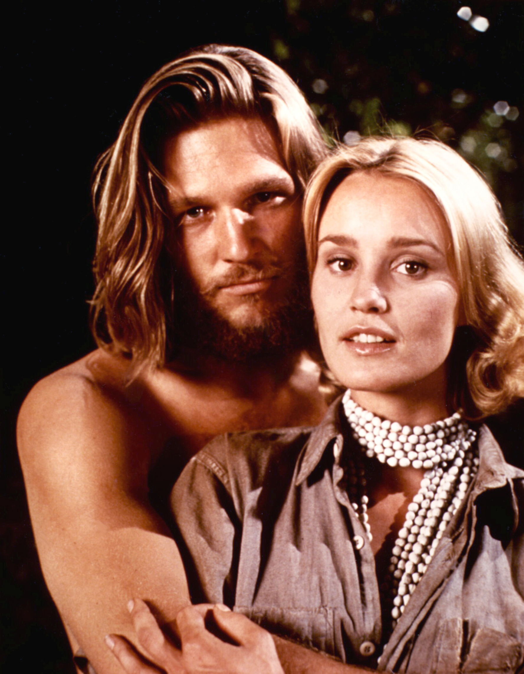 Jeff Brides and Jessica Lange in "King Kong," 1976 | Source: Getty Images