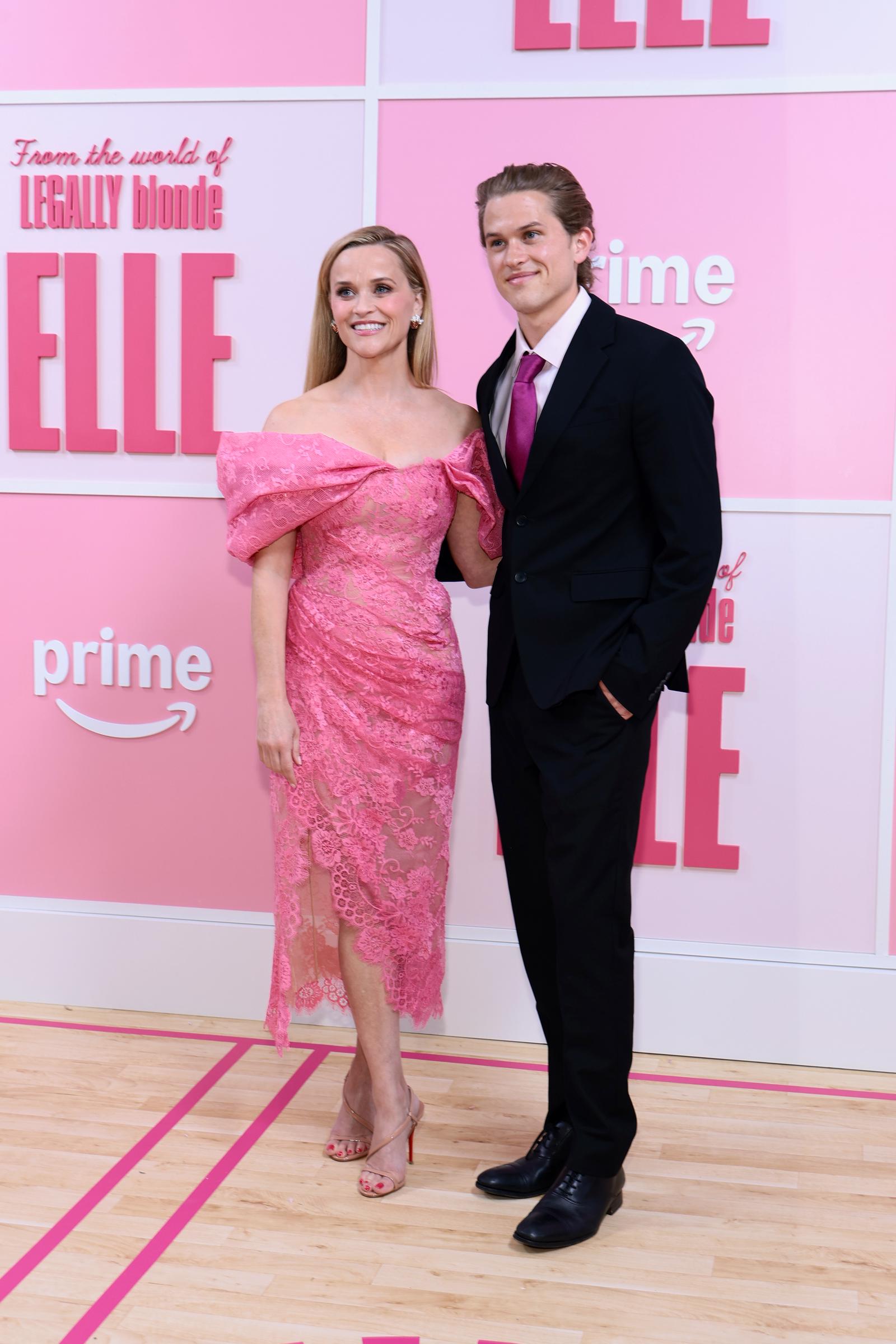 Reese Witherspoon and Deacon Phillippe attending the "Elle" season 1 world premiere on June 23, 2026 in New York City | Source: Getty Images