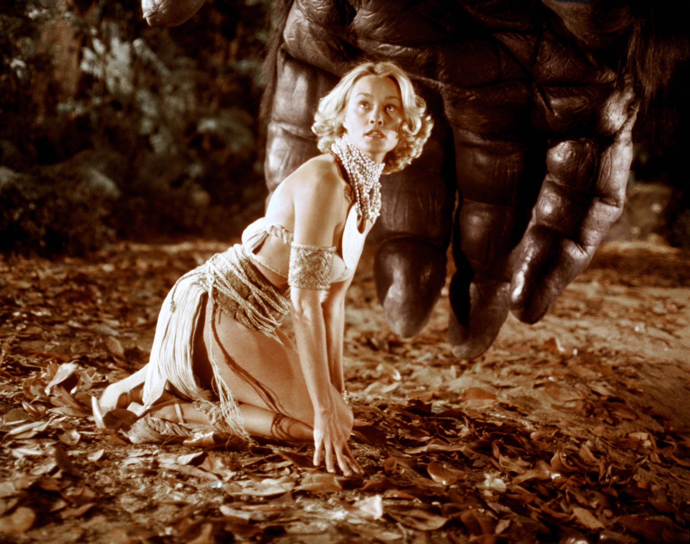 Jessica Lange in a scene from 1976's "King Kong" | Source: Getty Images