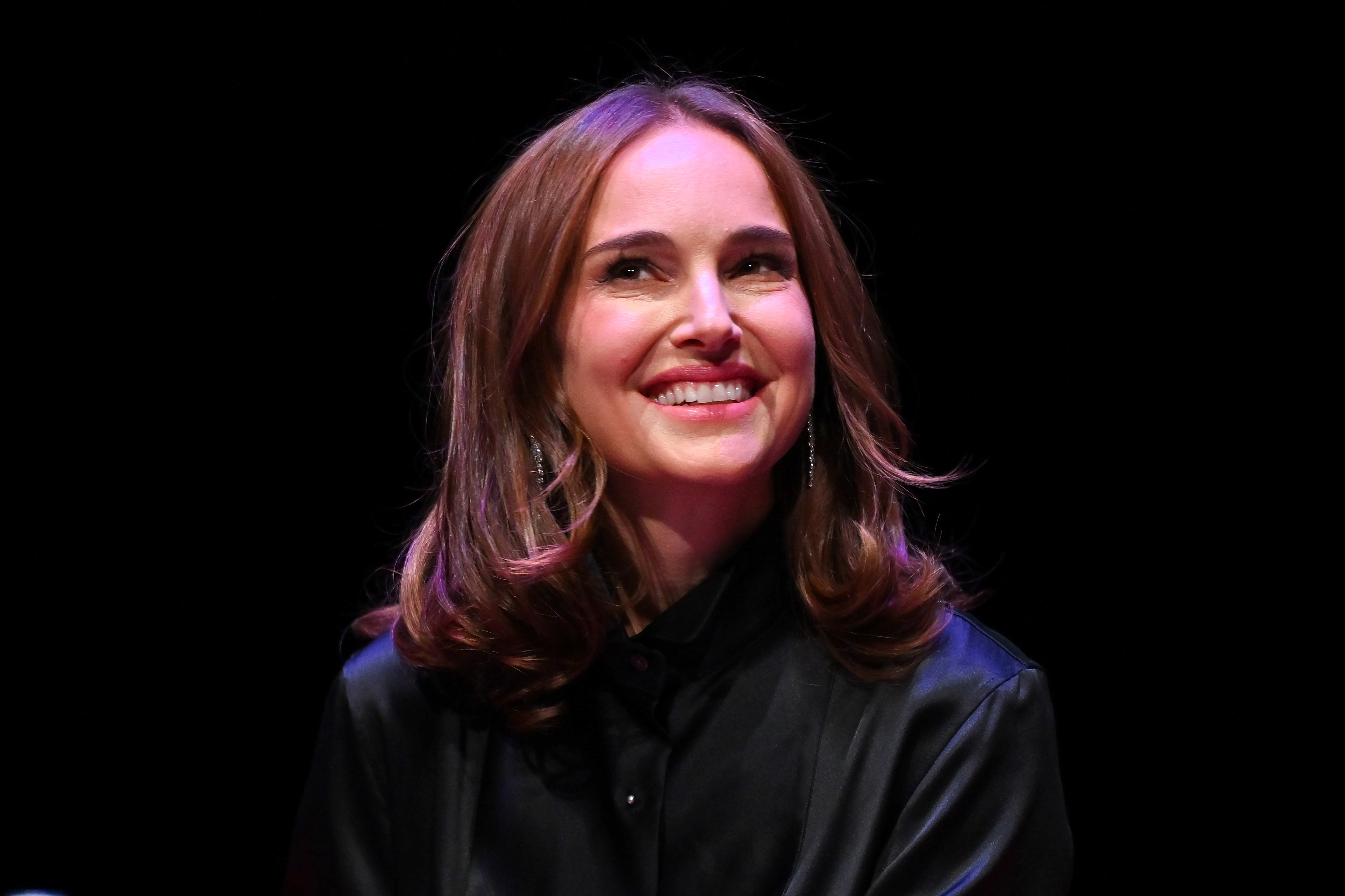 Natalie Portman at the "Black Swan" screening during the 17th Film Festival Lumiere on October 13, 2025 in Lyon, France | Source: Getty Images