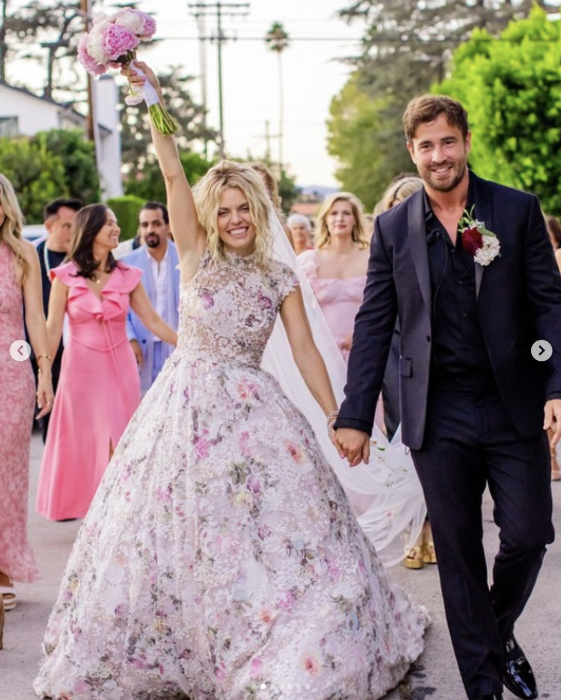 AnnaLynne McCord and Danny Cipriani during their wedding day on August 22, 2026 | Source: instagram/people